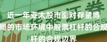 近一年亚太股市面对存量博弈格局的市场环境中股票杠杆的合规边界